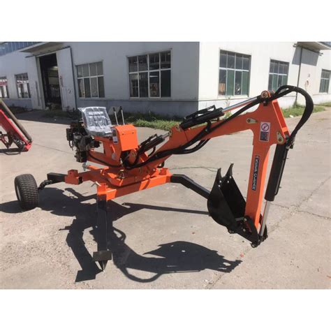 towable mini excavator wombat|Towable excavator self.